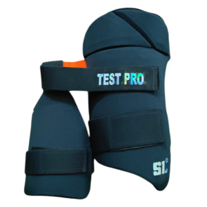 sl test pro premium quality cricket combo thigh guard for professional players
