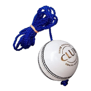 sl red leather practice hanging cricket ball and knocking cricket ball with rope for practice