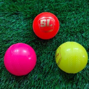 sl premium quality wind pvc cricket soft balls (multicolour)