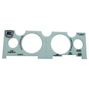 sl acrylic umpire 3 in 1 cricket gauge