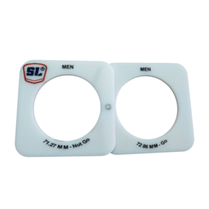 sl cricket ball gauge – accurate measuring tool for players, coaches & cricket clubs